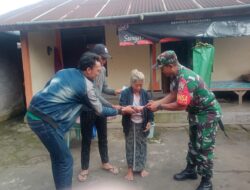 Babinsa Koramil 04/Kintamani Mengamankan Penyaluran BLTDD