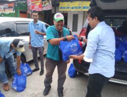 Sat Intelkam Polres Tangerang Selatan Melaksanakan Silatuhrahmi ke M Basri Serta Memberikan Bantuan Sembako