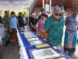 Pertamakali, Lomba Sketsa Ogoh-Ogoh Digelar Di Jembrana