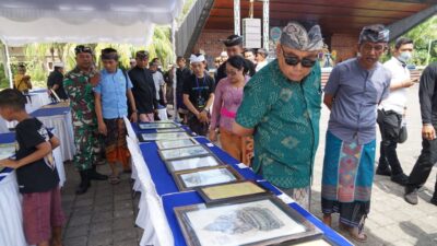 Pertamakali, Lomba Sketsa Ogoh-Ogoh Digelar Di Jembrana