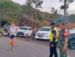 BABINSA KORAMIL 04/KINTAMANI AMANKAN BCA BALI TRAIL RAUNNING ULTRA 2023