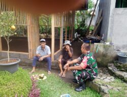 Babinsa Koramil 02/Susut Anjangsana ke Rumah Warga Binaan