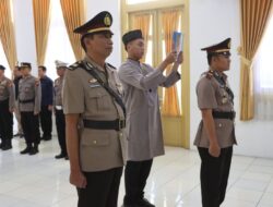 Kapolres Tegal Kota, Pimpin Sertijab Kasat Reskrim