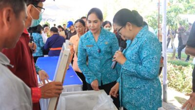 Promosikan Produk Unggulan, Puluhan UMKM Jembrana Meriahkan Pasar Rakyat PKK 2023