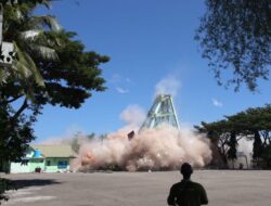 Menara Korem 161/ Wira Sakti dirobohkan, Ternyata ini Alasannya