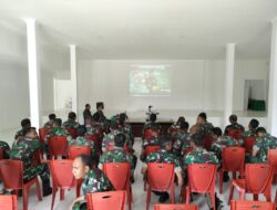 Melalui Vicon, Dandim 1601/SumbaTimur Beserta Prajurit Peringati HUT Kodam IX/Udayana Yang Ke 66 Tahun 2023