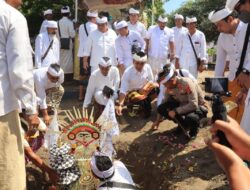 Serentak Di Bali, Jembrana Gelar Upacara Pamarisudha Bhumi Di Gilimanuk
