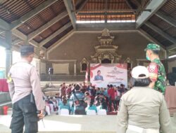 Babinsa Koramil 04/Kintamani Pantau Aksi Sosial Ketua TP PKK Bali Di Wilayah Kintamani