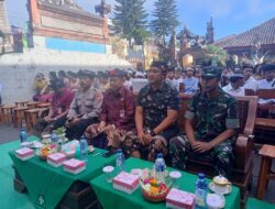 Babinsa Batur Utara Hadiri Perpisahan Siswa Kelas IX SMPN 1 Kintamani