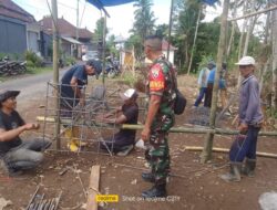 Peran Aktif Babinsa Koramil 1626-03/Tembuku Dalam Membangun Desa Binaannya 