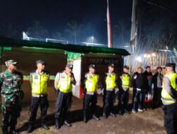 Babinsa Terus Berikan Pengamanan Terbaik Turnamen Futsal BUUNGAN CUP 2023