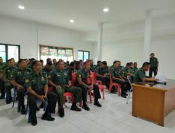 Kodim 1601/Sumba Timur Menerima Sosialisasi Literasi Digital Secara Zoom