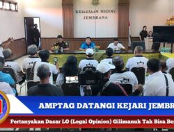 Berita Video : AMPTAG Datangi Kejari Jembrana Pertanyakan Dasar LO Gilimanuk Tidak Bisa Ber-SHM
