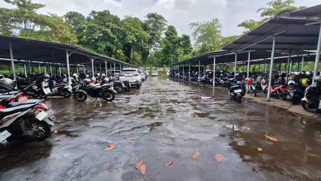 Parkir Kantor Bupati Jembrana Diefektifkan Kembali