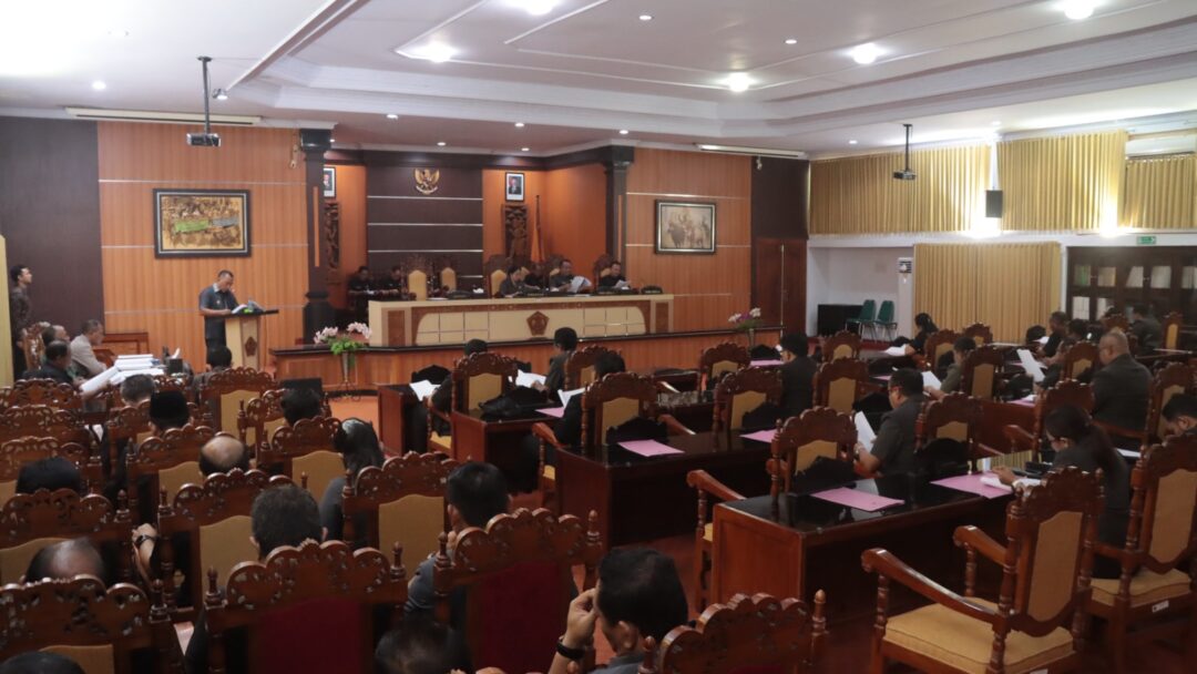 DPRD Jembrana Gelar Rapat Paripurna, Bahas LKPJ 2024 Dan Dorong Evaluasi Pembangunan