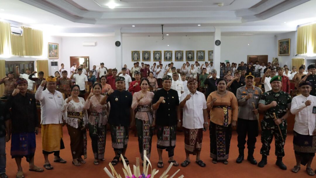 DPRD Jembrana Gelar Rapat Paripurna IV, Bupati Sampaikan Pidato Perdana