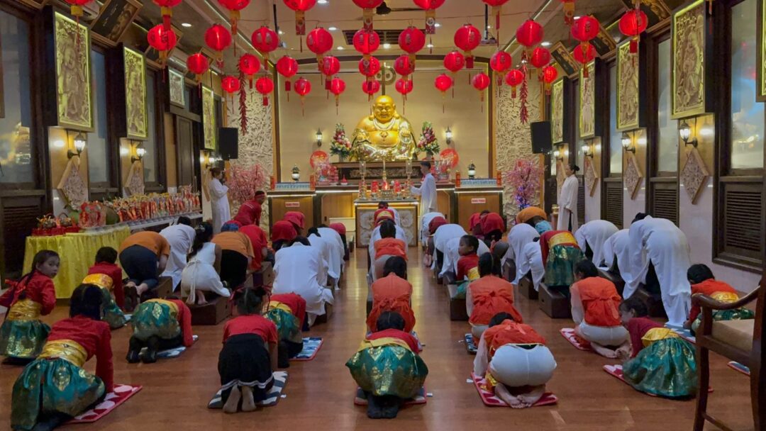 Perayaan Malam Tahun Baru Imlek 2025 Di Wihara Maitreya Center Negara Berlangsung Meriah