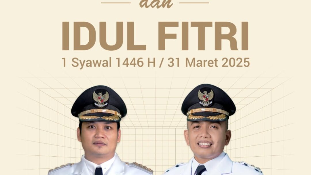 Pemkab Kabupaten Jembrana Mengucapkan Selamat Hari Raya Nyepi & Idul Fitri Tahun 2025