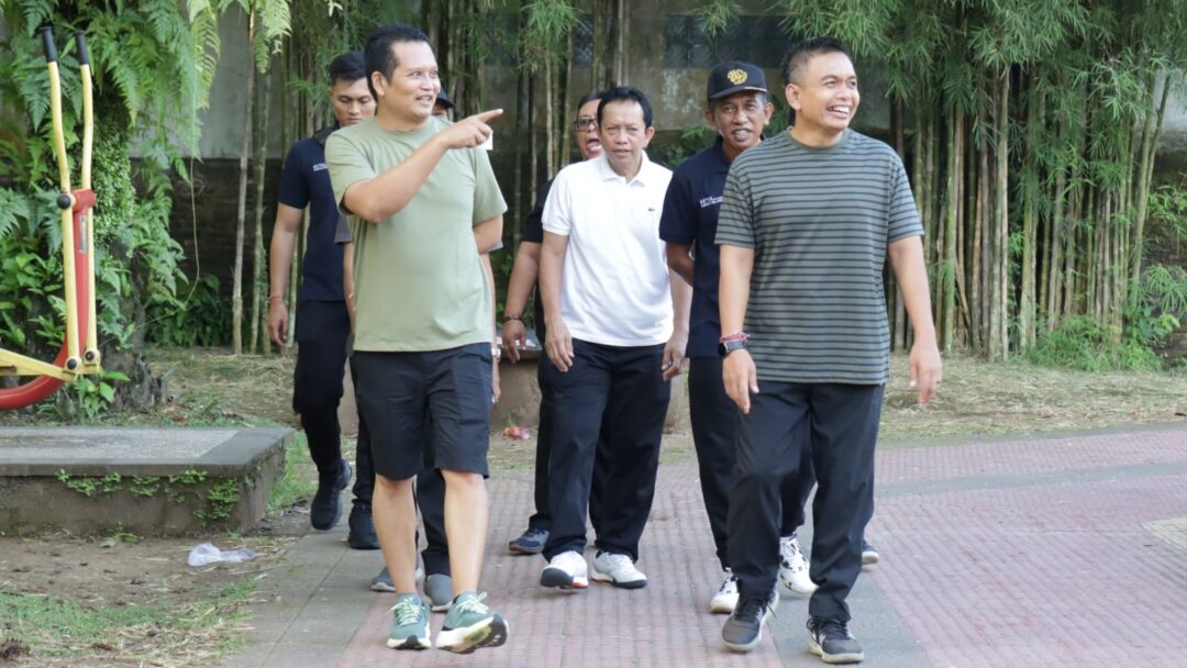 Car Free Day Jembrana Diaktifkan Kembali, Warga Disuguhi Kacang Ijo Dan Pemeriksaan Kesehatan Gratis Hingga Gelar Senam Bersama