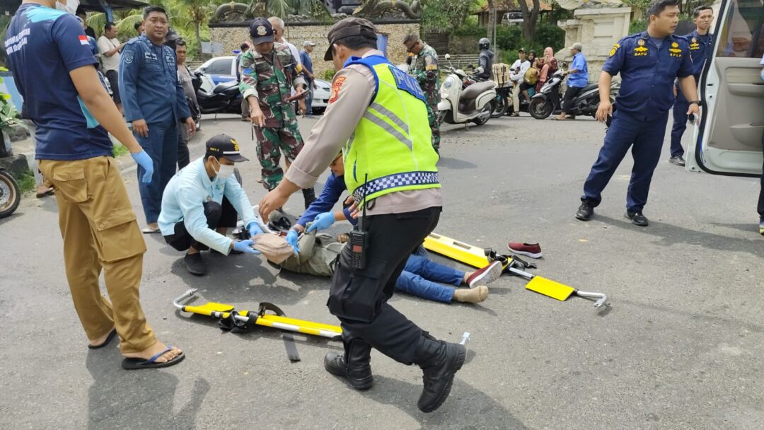 Laka Lantas Di Simpang Patung Budha Gilimanuk, Satu Korban Meninggal Dunia