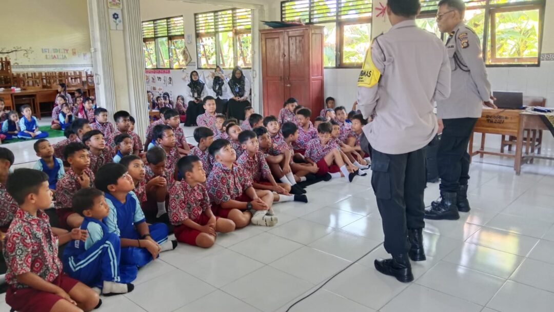 Polisi Sosialisasikan Anti Perundungan Di Sekolah Dasar, Bangun Kesadaran Sejak Dini