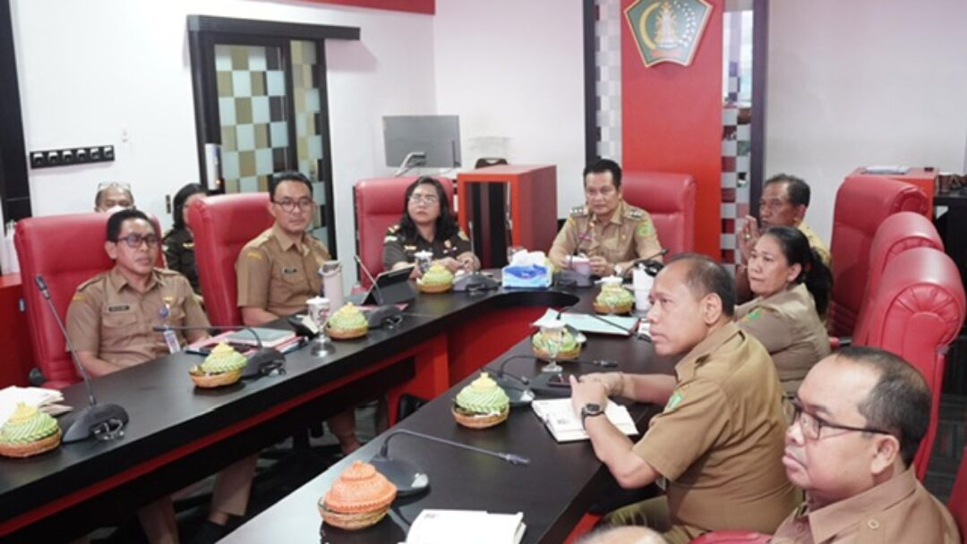 Rakor Dengan KPK, Bupati Kembang Minta Jajaran Pemkab Jembrana Berkomitmen Cegah Tindak Korupsi