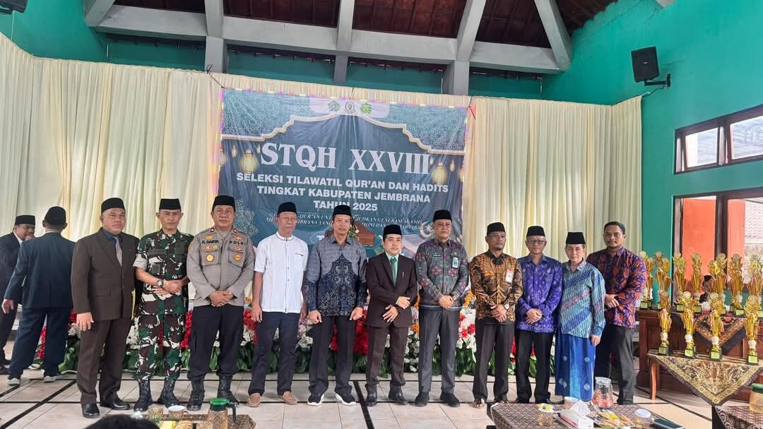 Waka Polres Jembrana Hadiri Pembukaan STQH XXVIII Kabupaten Jembrana Tahun 2025