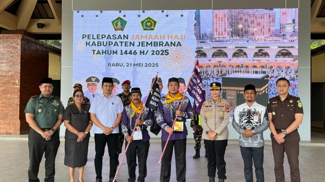 Pastikan Pengamanan Ketat Serta Lancar, Kapolres Jembrana Hadiri Pelepasan Jamaah Haji