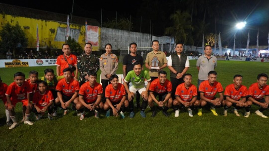 Bupati Kembang Dukung Mini Soccer Jadi Ajang Tahunan