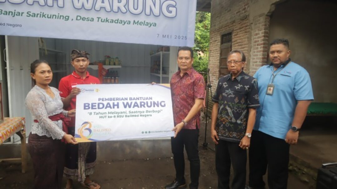 Melalui Program Bedah Warung , Bupati Kembang Hartawan Dorong Warung Lokal Naik Kelas Dan Mampu Bersaing