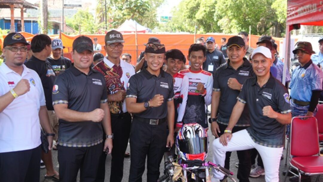 Drag Bike Terbesar Di Bali, Danlanud Rai Drag Bike Cup 2025 Pecahkan Rekor Peserta Di Jembrana