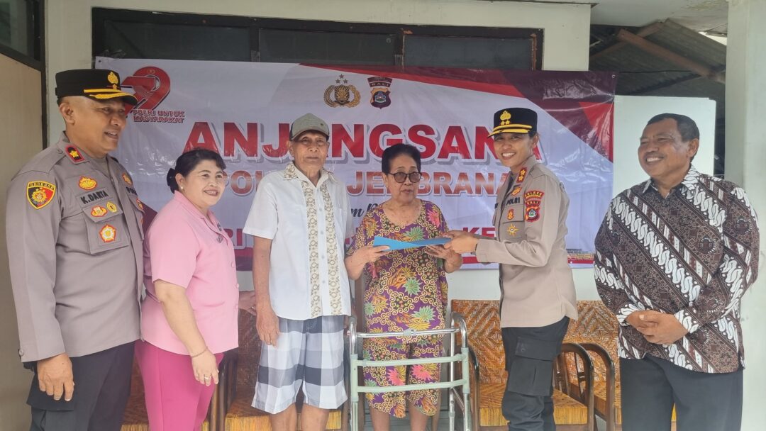 Polres Jembrana Gelar Anjangsana Ke Purnawirawan Polri, Wujud Kepedulian Di Jelang Hari Bhayangkara Ke-79 Tahun 2025