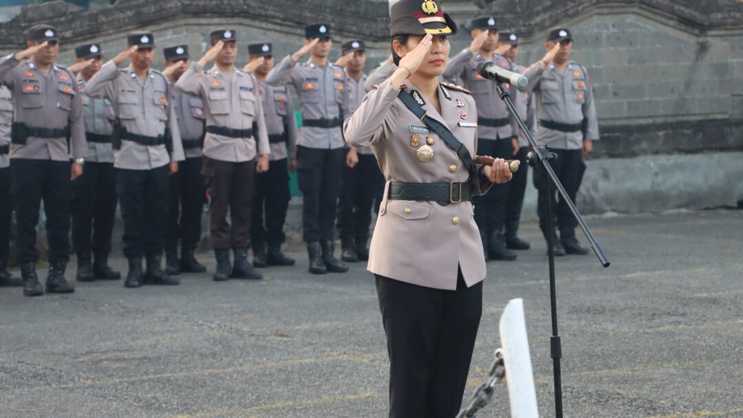 Polres Jembrana Gelar Ziarah Rombongan Di TMP Kesatria Kusuma Mandala Peringati Hari Bhayangkara Ke-79