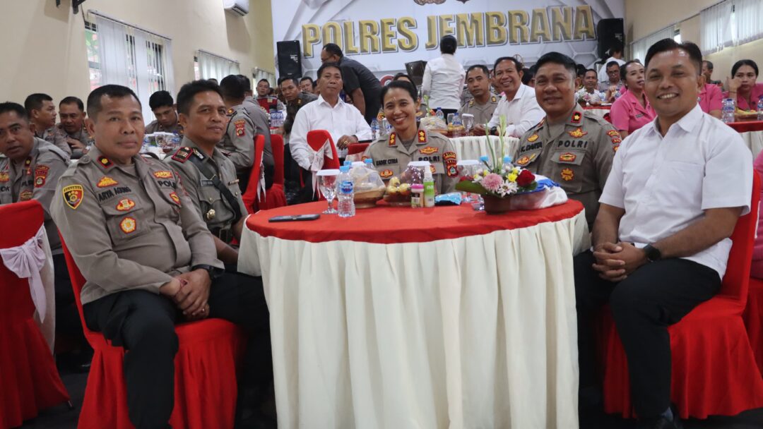 Polres Jembrana Gelar Acara Kenal Pamit Kasat Intelkam Dan Kapolsek K.P Gilimanuk