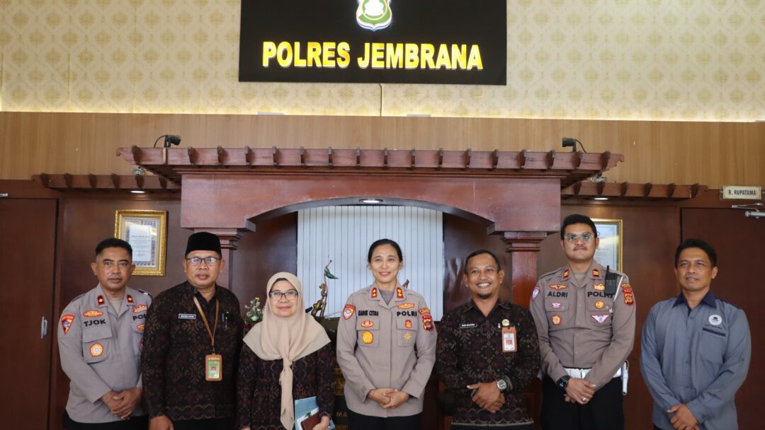 Kapolres Jembrana Terima Audiensi Panitia Haji, Bahas Kepulangan Jemaah Kloter Sub-71