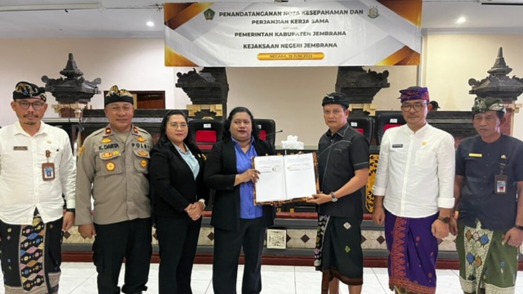 Pemkab Jembrana Dan Kejari Perkuat Kerja Sama Di Bidang Hukum