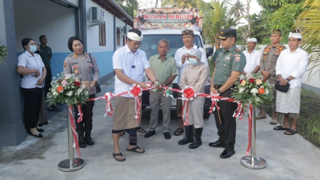 Tiga SPPG Kembali Diresmikan, Layani Makan Bergizi Gratis Belasan Ribu Siswa Di Jembrana