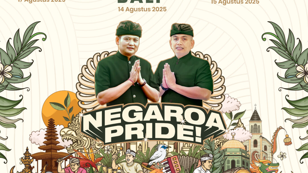 Pemkab Jembrana, beserta seluruh Jajarannya Mengucapkan Selamat HUT Provinsi Bali Ke-67, HUT Kota Negara Ke-130, Dan HUT RI Ke-80