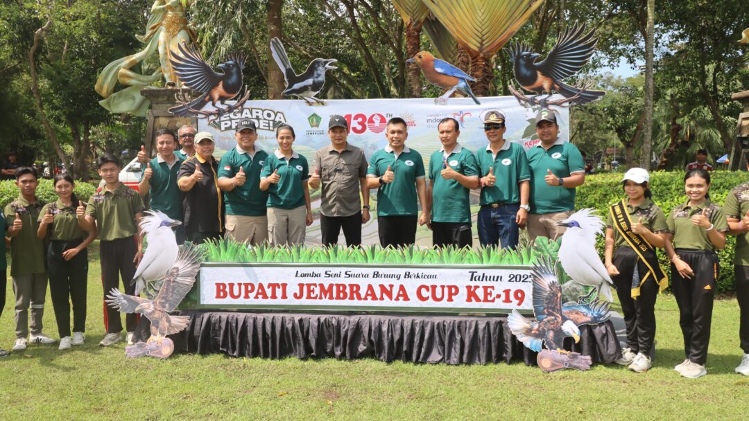 Semarak Hut Kota Negara Ke 130, Ratusan Kicau Mania Adu Kualitas Burung Andalannya