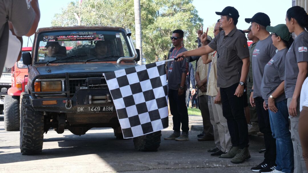 Ratusan Offroader Ramaikan Jejac 4WD Merah Putih Adventure Challenge 2 Di Jembrana