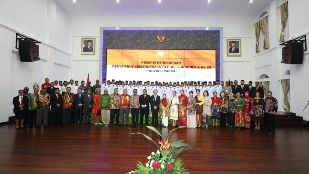 Hadiri Resepsi Kenegaraan, Pj Gubernur Agus Fatoni: Jadikan Momen Refleksi Kita Semua