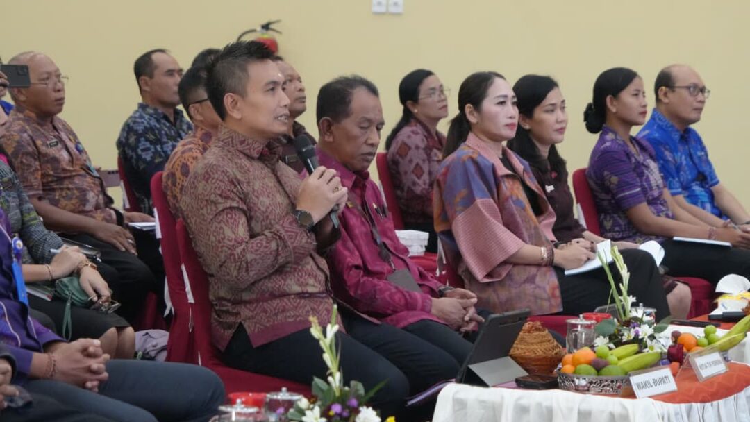 Wabup Ipat Pastikan Jembrana Layak Jadi Kabupaten Sehat, Ikuti Verifikasi Penilaian Via Daring