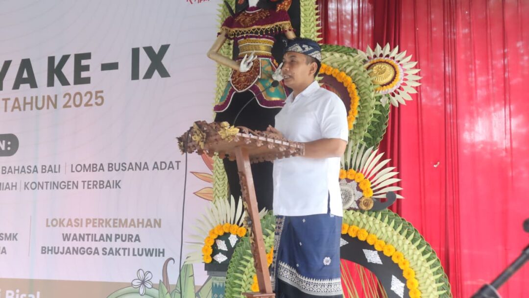 Kemah Budaya IX Kabupaten Jembrana Ciptakan Pelopor Pelestari Budaya